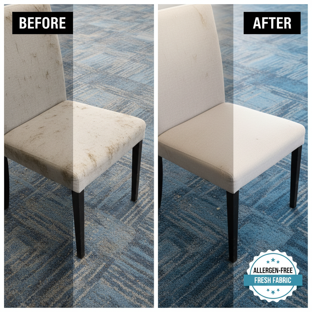 Clean vibrant carpet after professional deep cleaning