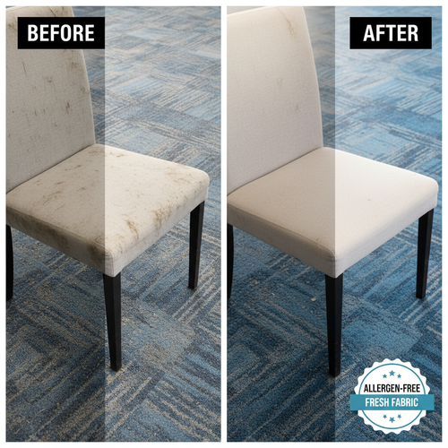 Clean vibrant carpet after professional deep cleaning